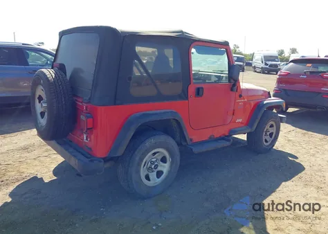 1997 Jeep Wrangler Sport из США, поврежденный, VIN 1J4FY19S4VP461823